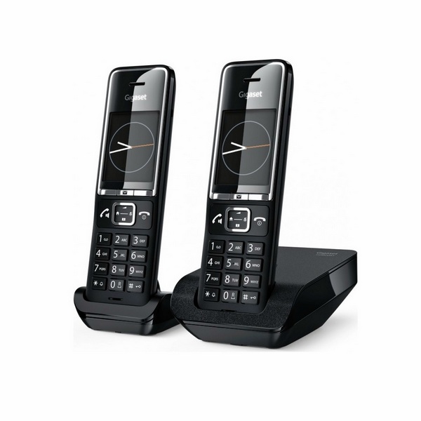 

Радиотелефон Gigaset COMFORT 550 DUO, DECT, АОН, черный (L36852-H3001-S304), COMFORT 550 DUO