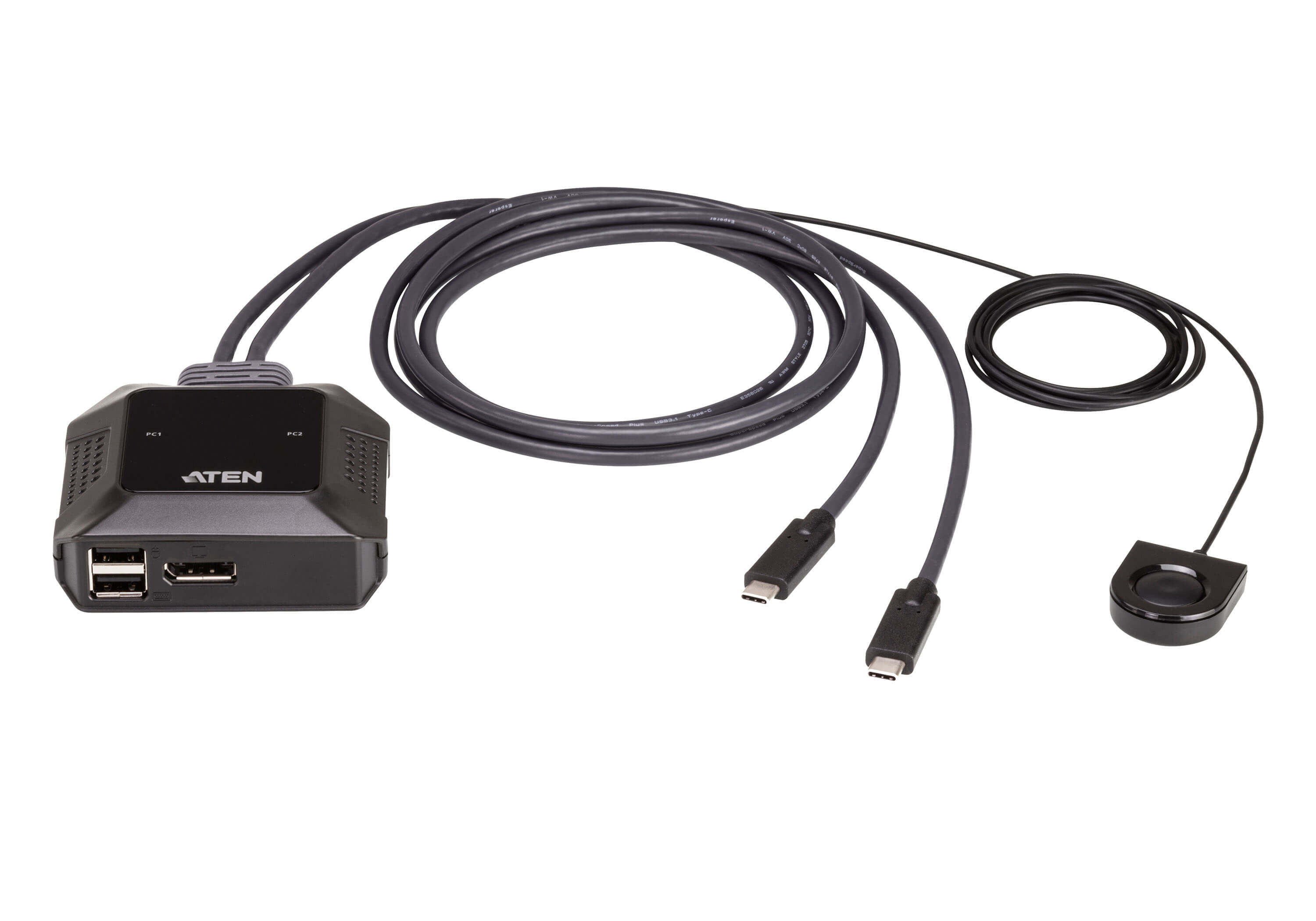 

Переключатель KVM (КВМ) ATEN US3312, 2-ПК, DisplayPort до 4096x2160 (US3312-AT), US3312