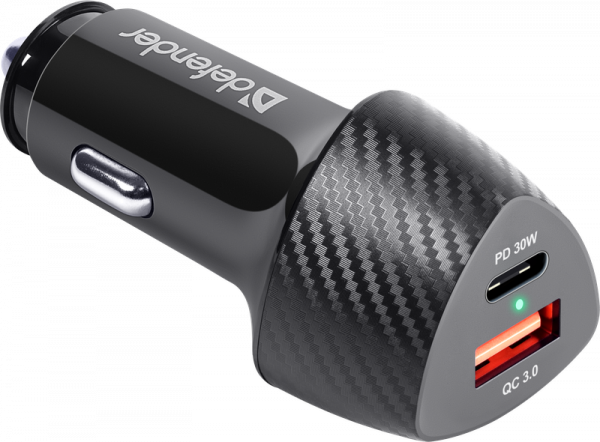 Автомобильное зарядное устройство Defender UCA-92, USB, 1xUSB Type C