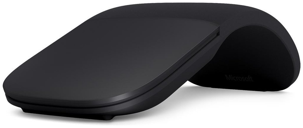 Мышь беспроводная Microsoft ARC, оптическая светодиодная, Bluetooth, черный (ELG-00005)