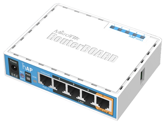 Wi-Fi роутер MikroTik hAP (RB951Ui-2nD)