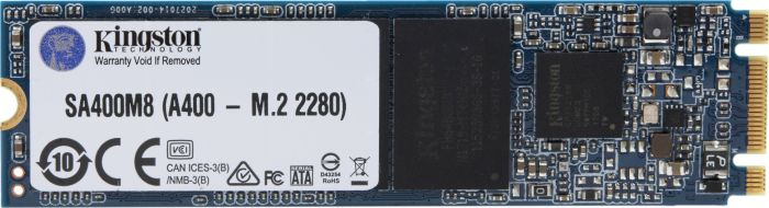 

Твердотельный накопитель (SSD) Kingston 240Gb A400, 2280, M.2 (SA400M8/240G) отказ от покупки, следы монтажа