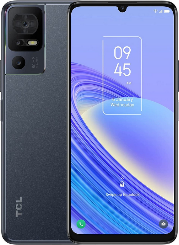 

Смартфон TCL 40 SE, 6.75" 720x1600 IPS, MediaTek Helio G37, 6Gb RAM, 256Gb, 3G/4G, NFC, Wi-Fi, BT, 3xCam, 2-Sim, 5000 мА⋅ч, USB Type-C, Android 13, серый (TCL-T610K2-2ALCRU1), 40 SE