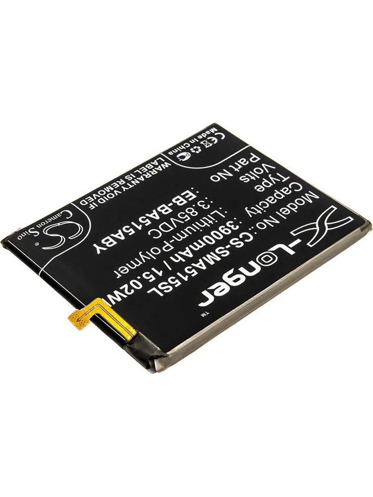 

Аккумулятор CameronSino CS-SMA515SL для Samsung Galaxy A51 2019,SM-A515F,N,SM-A515F/DST,SM-A515F, 3.9 А·ч (P104.01615), CS-SMA515SL
