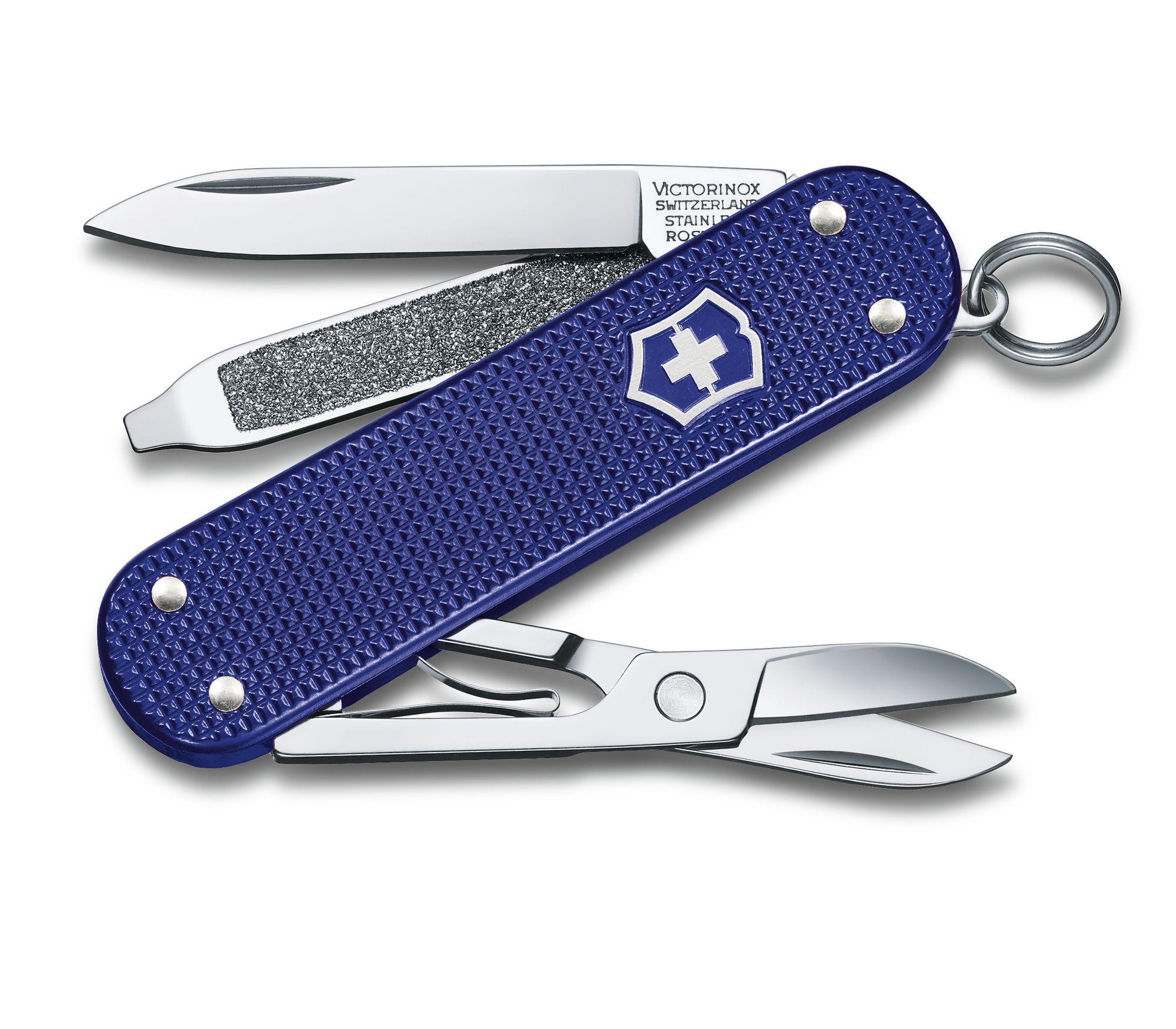 Мультитул 5 в 1 темно-синий VICTORINOX Classic SD Alox Night Dive 06221222G 7000₽