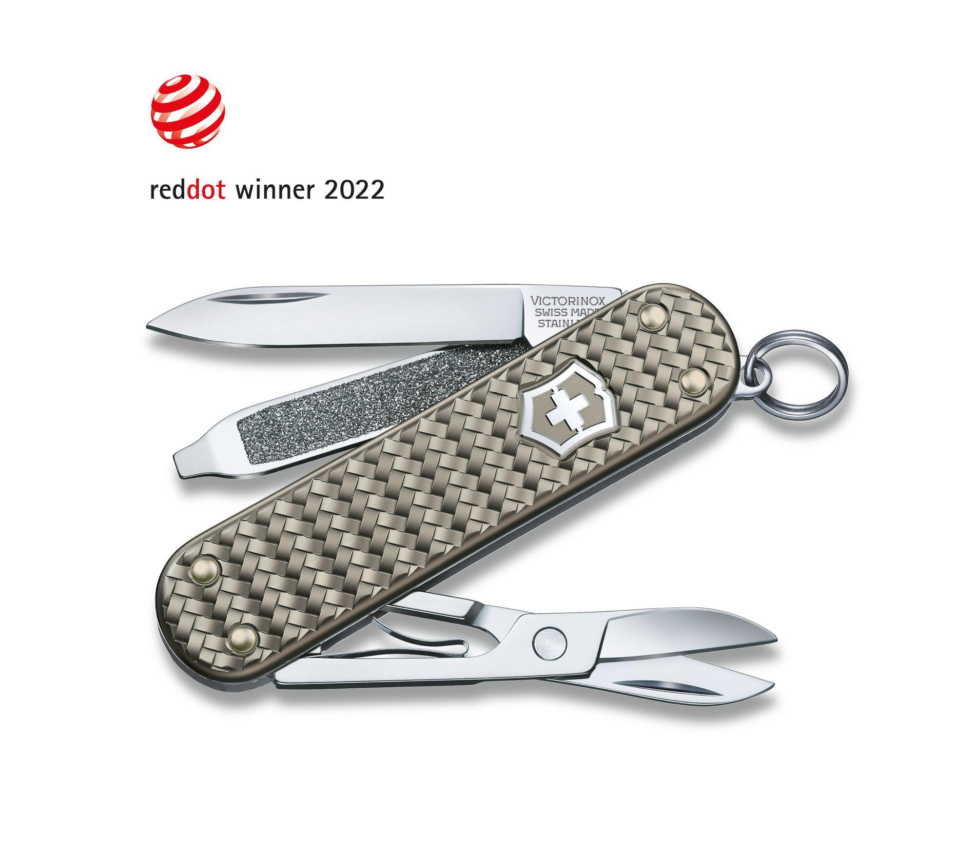 

Мультитул 5 в 1, серый, VICTORINOX Classic SD Precious Alox Infinite Grey (0.6221.4031G), Classic SD Precious Alox Infinite Grey