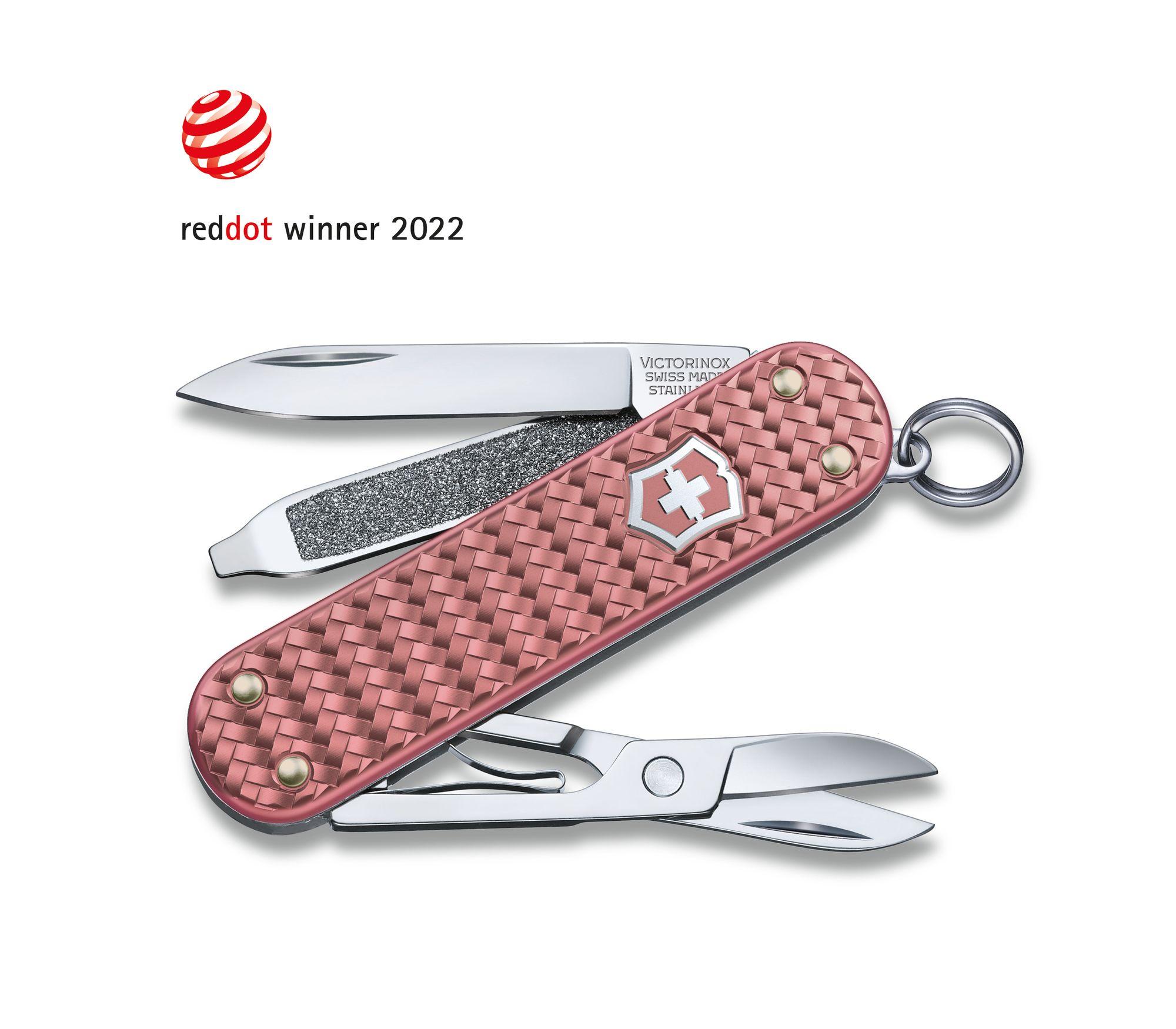 Мультитул 5 в 1 розовый VICTORINOX Classic SD Precious Alox Gentle Rose 06221405G 480000₽