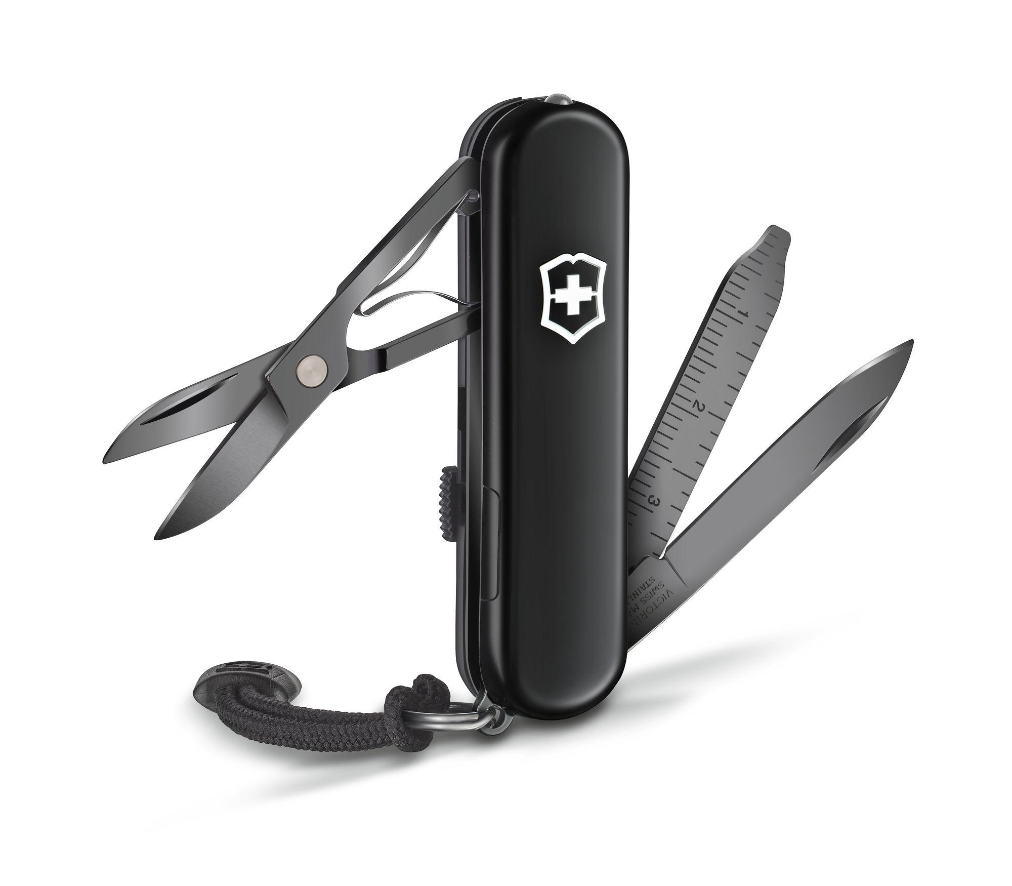 Мультитул 8 в 1, VICTORINOX Signature Lite Onyx Black