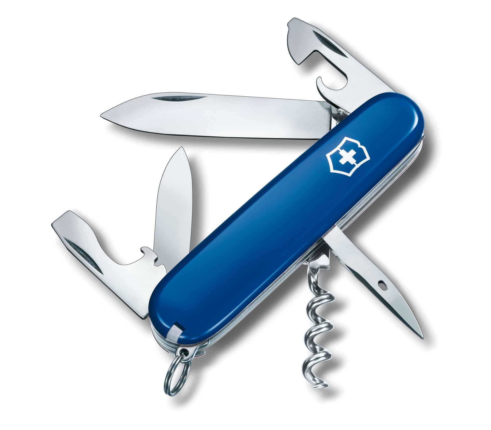 Мультитул 12 в 1, синий, VICTORINOX Spartan (1.3603.2)