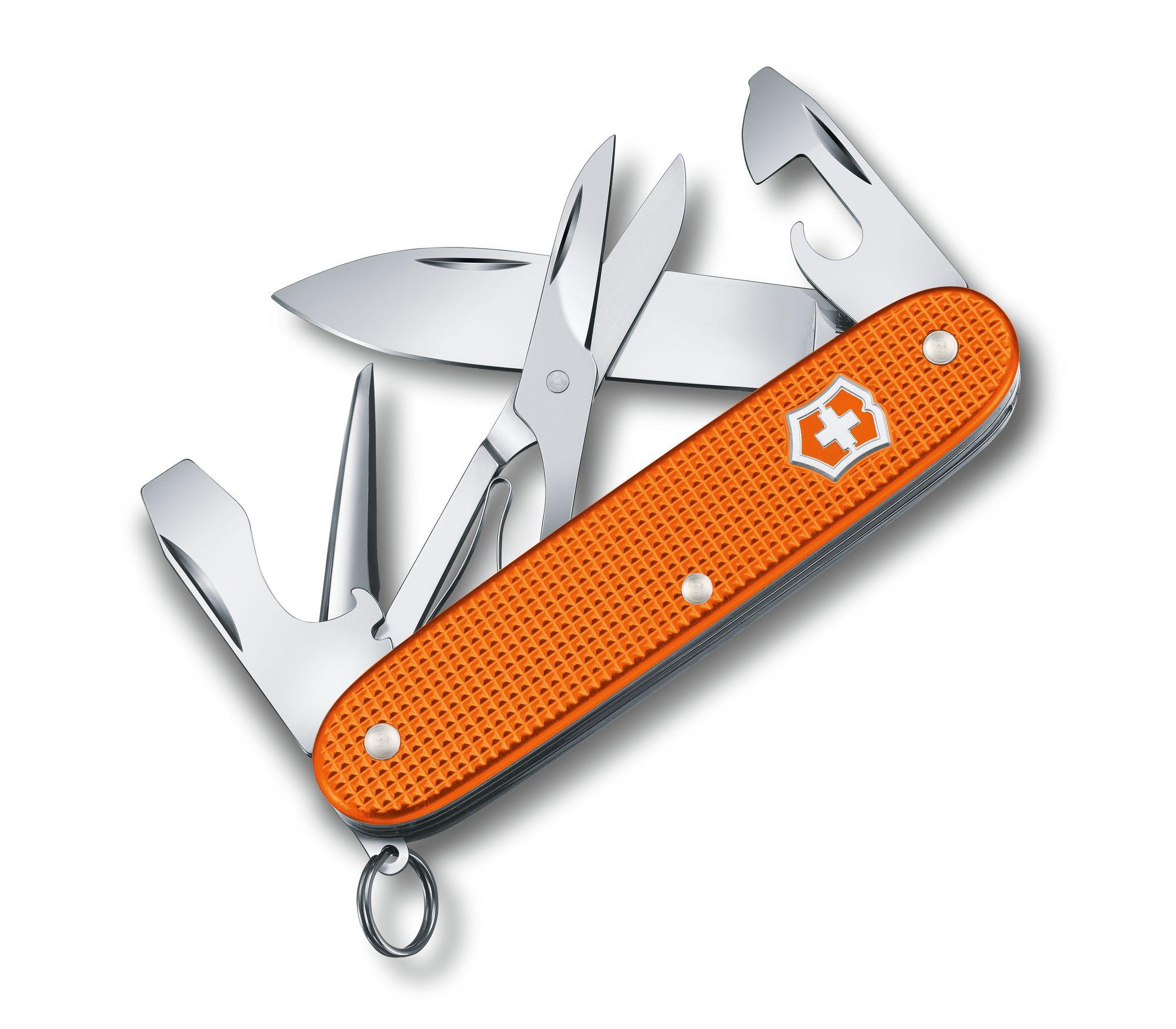 Мультитул 9 в 1, Оранжевый, VICTORINOX Pioneer X Alox LE 2021 (0.8231.L21)