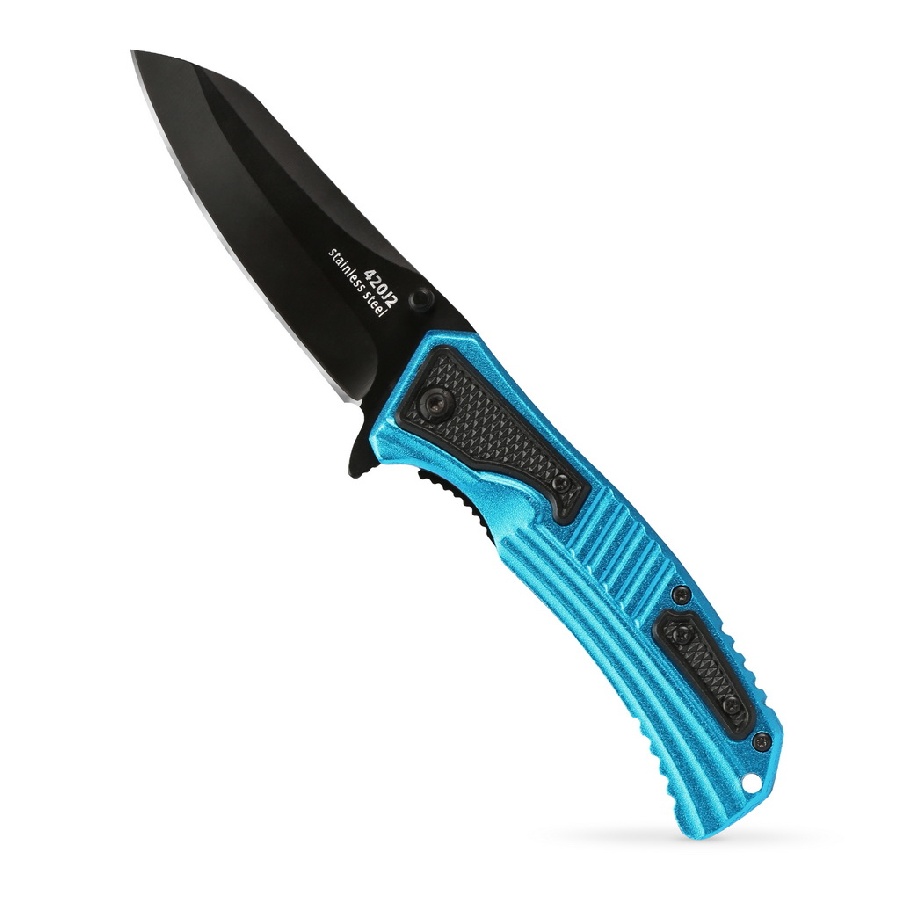 Нож перочинный, черный/синий, Smartbuy (SBT-HK-20P1)