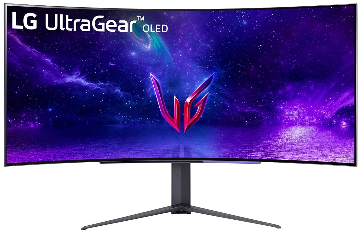 

Монитор 44.5" LG UltraGear 45GR95QE-B OLED, изогнутый, 3440x1440 (21:9), 1000кд/м2, 240 Гц, 0.03 мс, 178°/178°, FreeSync Premium, G-Sync Compatible, HDMI, DisplayPort, USB-Hub, черный (45GR95QE-B.ARUZ), 45GR95QE-B