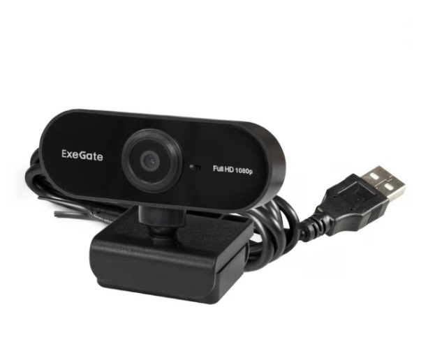 

Веб-камера ExeGate Stream C925 Wide FullHD T-Tripo, 2 MP, 1920x1080, встроенный микрофон, USB 2.0, черный (EX294484RUS), Stream C925 Wide FullHD T-Tripo