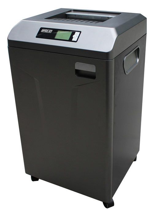 

Шредер Office Kit S1150 (1.9x15), секретность 4/P-5, 462 см/мин., перекрестный - 1.9 мм x 1.5 см, объем 115 л, кол-во листов до 22 шт., скрепки, скобы, карты, CD, черный (OK1915S1150), S1150 (1.9x15)