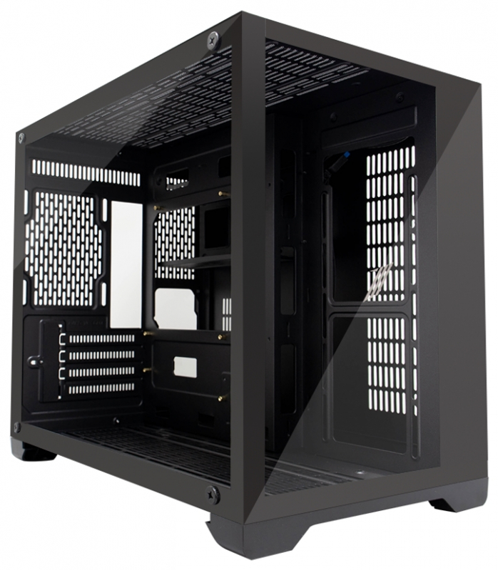 

Корпус 1STPLAYER MEGAVIEW MV6, mATX, Mini-Tower, 2xUSB 3.0, черный, без БП (MV6-BK), MEGAVIEW MV6