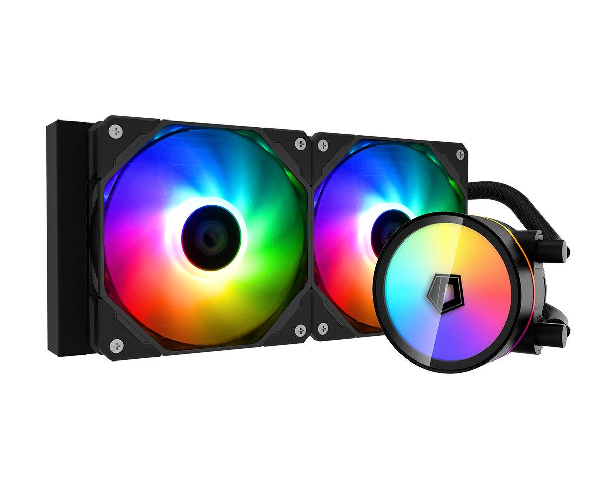 

Жидкостное охлаждение ID-COOLING ZOOMFLOW 240 XT для Socket 115x/2066/2011/2011-3/1200/1700/1851/AM5/AM4, 250 Вт, 2x120 мм, ARGB, черный (ID-CPU-ZOOMFLOW-240-XT-1700), ZOOMFLOW 240 XT