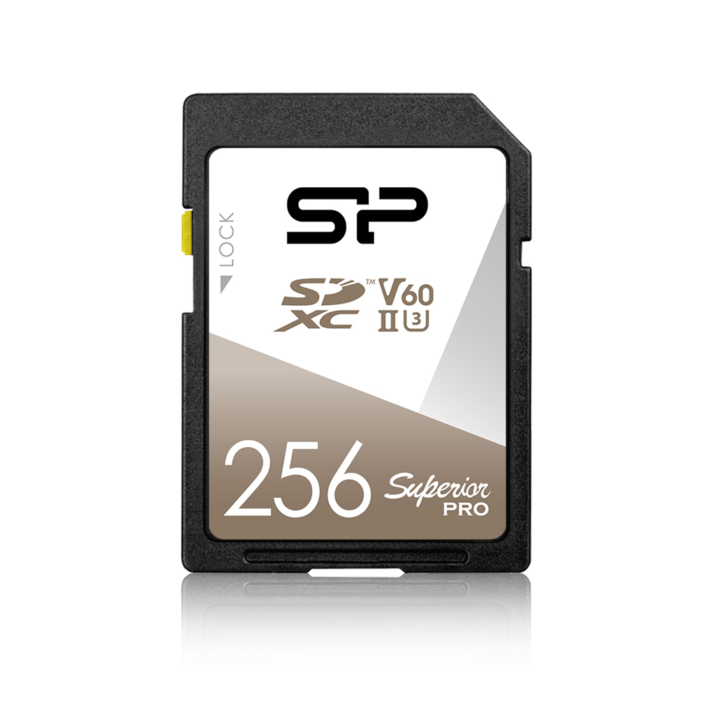 

Карта памяти 256Gb SDXC Silicon Power Superior Pro Class 10 UHS-II U3 V60 (SP256GBSDXJV6V10)