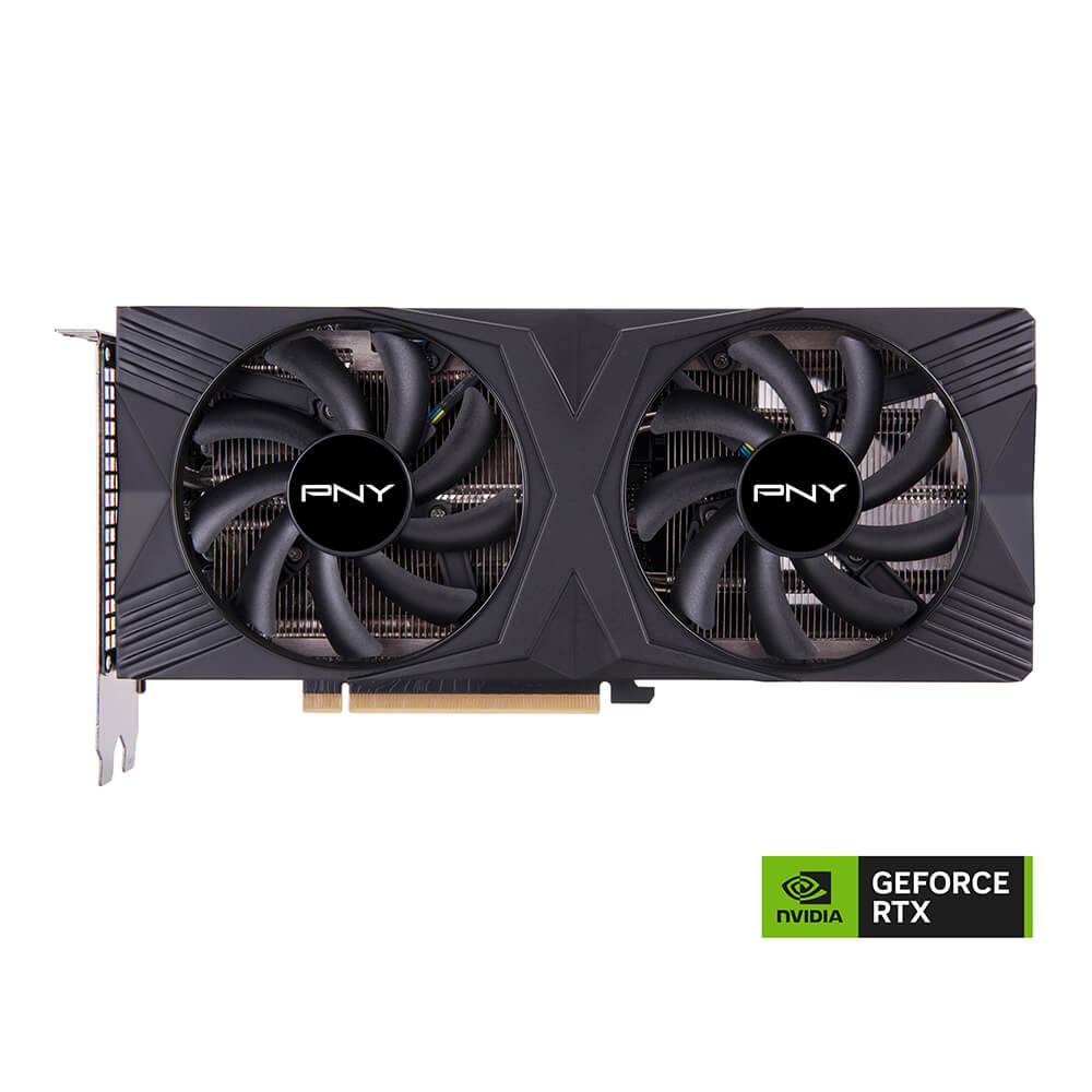 

Видеокарта PNY NVIDIA GeForce RTX 4070 Dual Fan, 12Gb DDR6X, 192 бит, PCI-E, HDMI, 3DP, Retail (VCG407012DFXPB1), Dual Fan