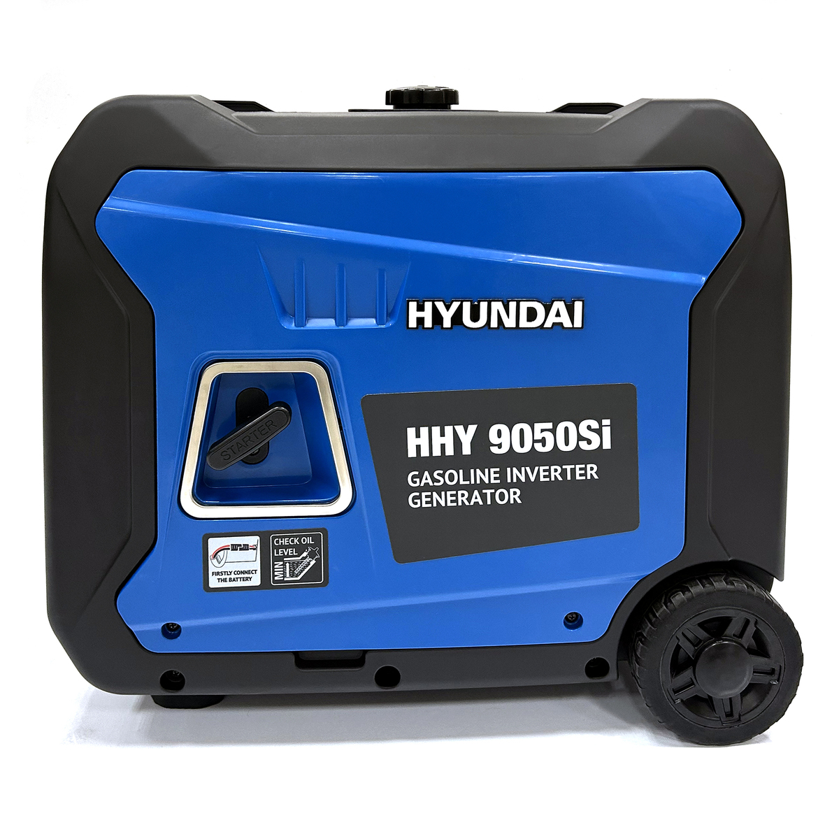 Электрогенератор Hyundai HHY 9050Si, однофазный, инверторный, бензиновый, 9.5 л.с., 6.3 кВт, 1xEURO 16A + 1x220В 32A (HHY 9050Si)