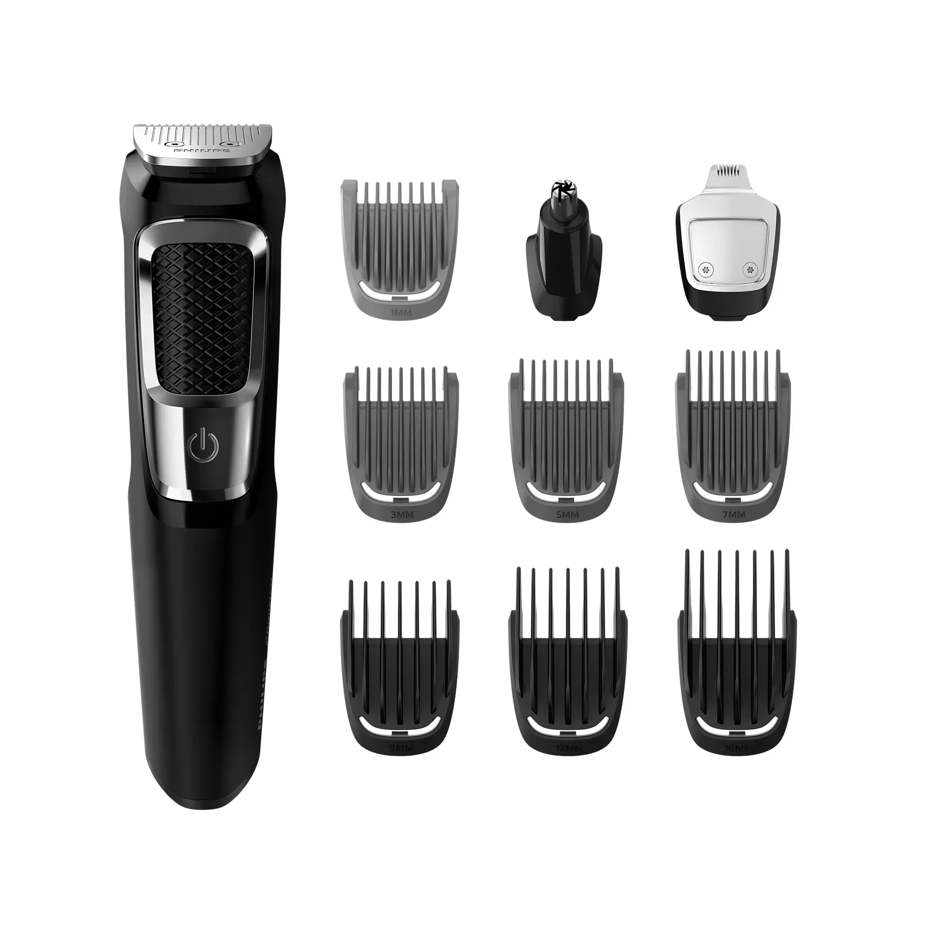 

Триммер Philips series 3000 Norelco Multigroom, насадок 13, черный (MG3750/60), Norelco Multigroom