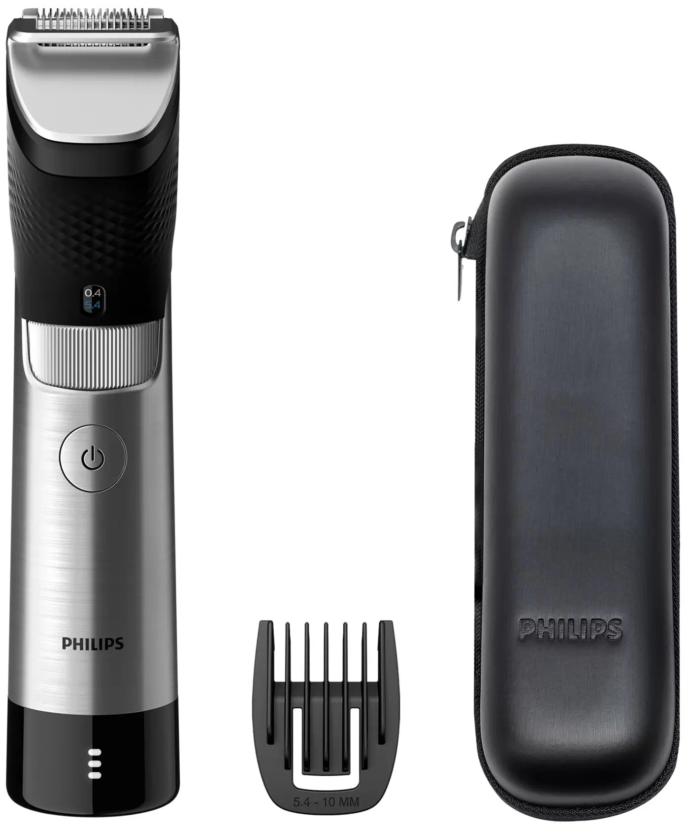

Триммер Philips Series 9000 BT9810/15, серебристый/черный (BT9810/15), BT9810/15