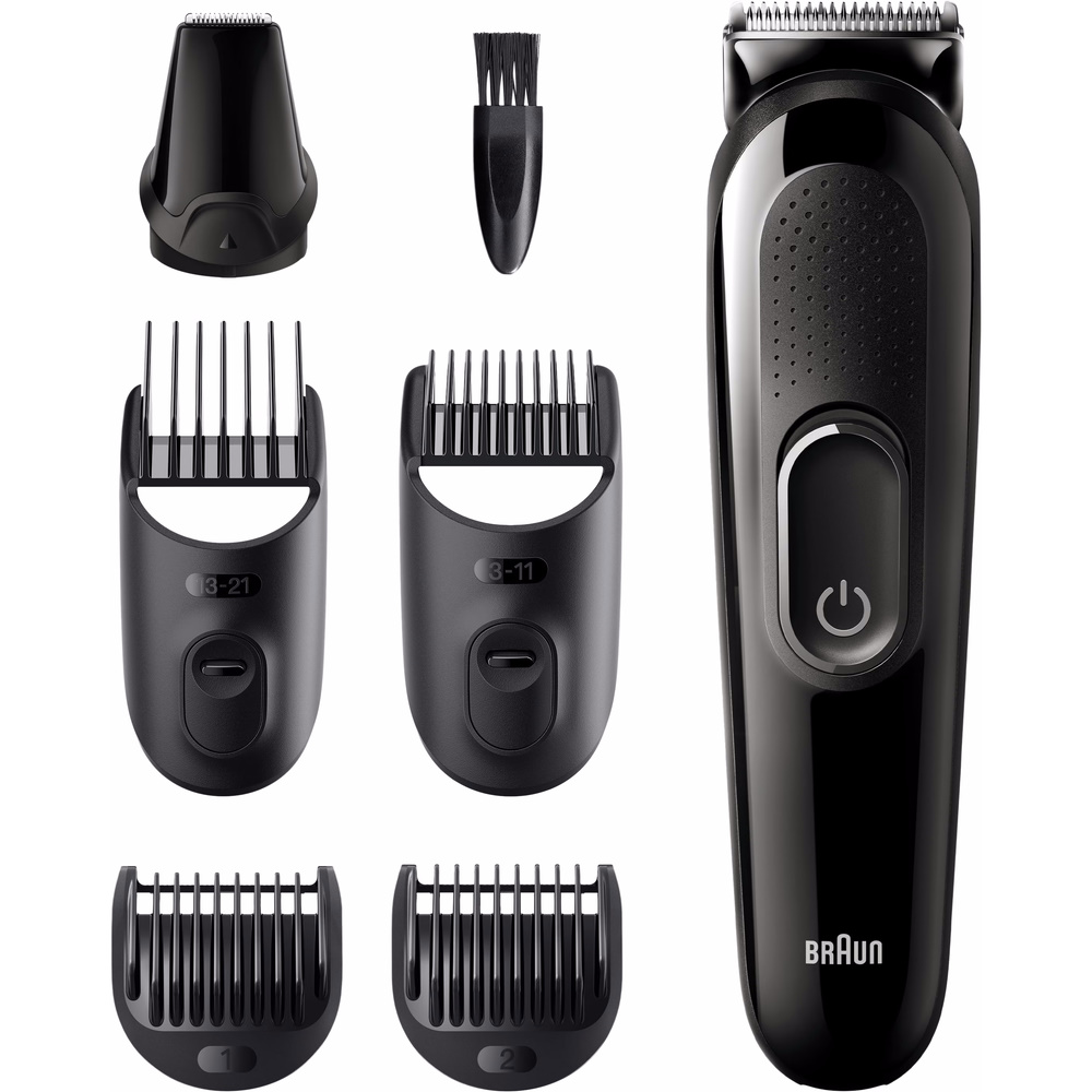 

Триммер Braun Series 3 MGK3325, насадок 5, черный (MGK3325), MGK3325