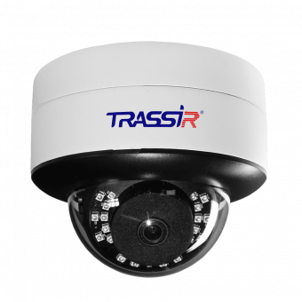 

IP-камера Trassir TR-D3151IR2 (B) 2.8 2.8 мм, уличная, купольная, 5Мпикс, CMOS, до 2592x1944, до 15 кадров/с, ИК подсветка 25м, POE, -40 °C/+60 °C, белый (TR-D3151IR2 (B) 2.8), TR-D3151IR2 (B) 2.8