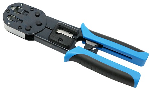 Клещи обжимные (кримпер) Hyperline, RJ-45 (8P8C), RJ-12 (6P6C)