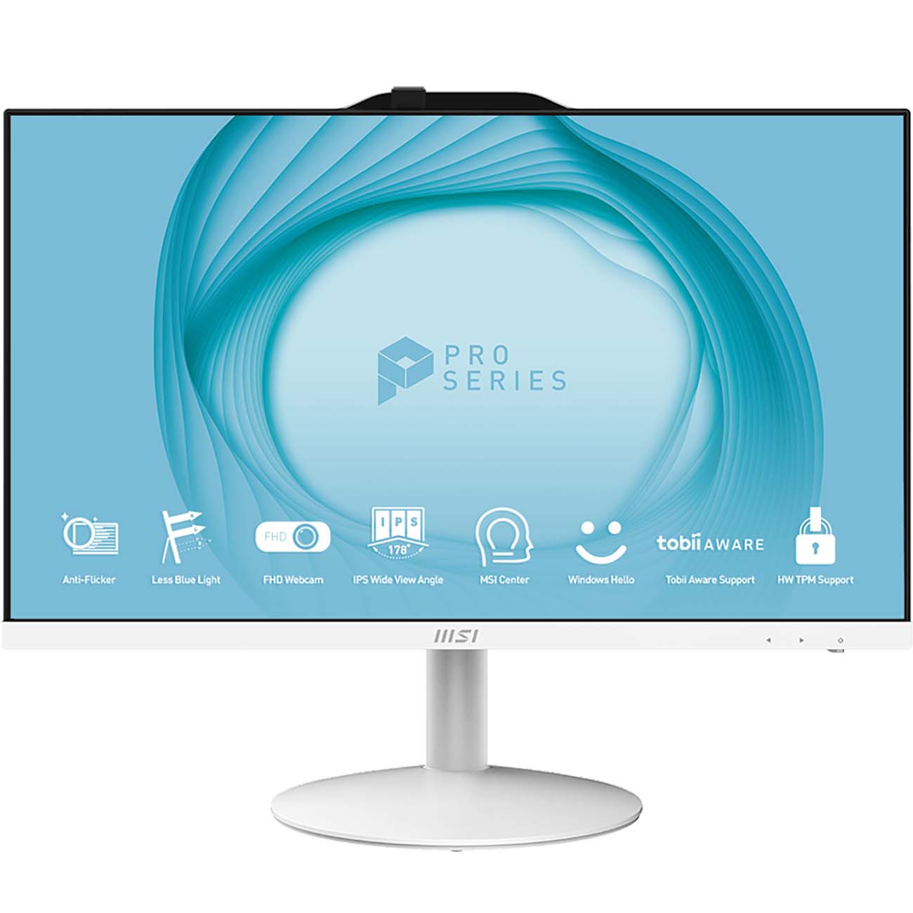 

Моноблок MSI Pro AP242 12M-418XRU 23.8" 1920x1080, Intel Core i5-12400 2.5 ГГц, 16Gb RAM, 1Tb HDD, 256Gb SSD, WiFi, BT, Cam, без ОС, белый, клавиатура, мышь (9S6-AE0612-418), 12M-418XRU
