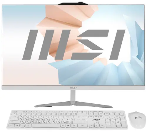 

Моноблок MSI Modern AM272 12M-419XRU 27" 1920x1080, Intel Core i5-1240P 1.7 ГГц, 16Gb RAM, 512Gb SSD, WiFi, BT, Cam, без ОС, белый, клавиатура, мышь (9S6-AF8212-419), 12M-419XRU