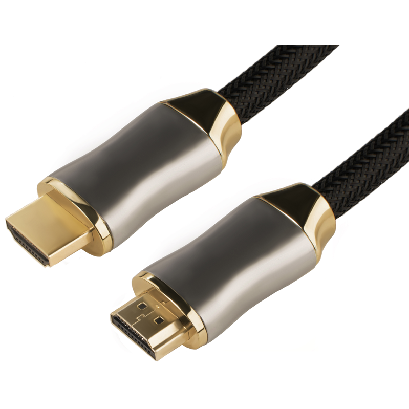 

Кабель HDMI(19M)-HDMI(19M) v2.0 4K, экранированный, 1 м, черный Greenconnect GCR-51280 (GCR-51280), GCR-51280