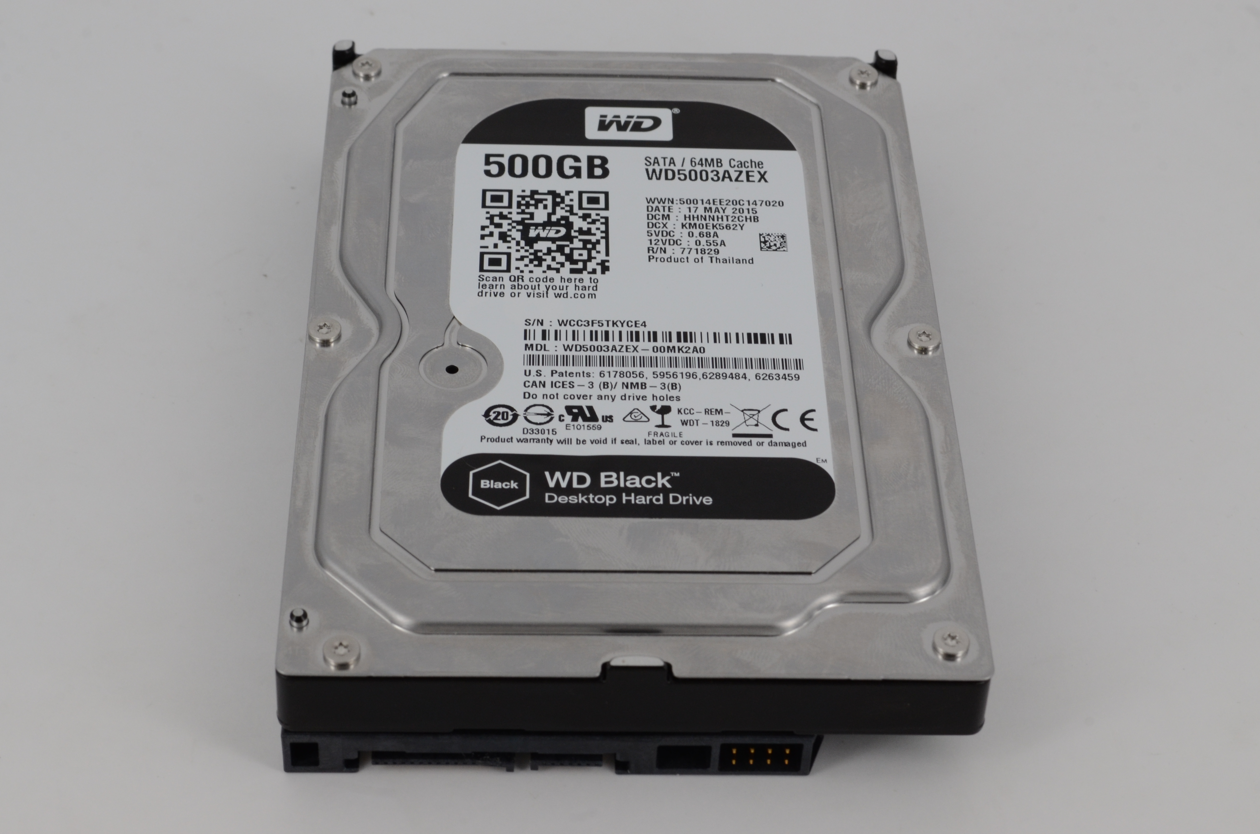 500gb WD wd5003azex