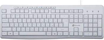 

Клавиатура проводная Oklick 305M , мембранная, USB, белый (1875227), 305M