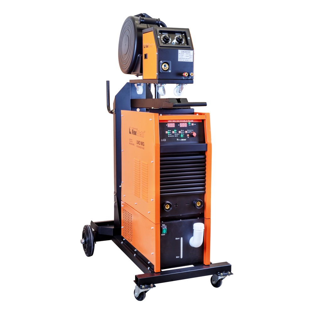 

Сварочный аппарат Foxweld UNO MIG 500 DOUBLE PULSE, MMA, MIG/MAG, полуавтомат, MMA (20А-400А), 400 В (7183), UNO MIG 500 DOUBLE PULSE