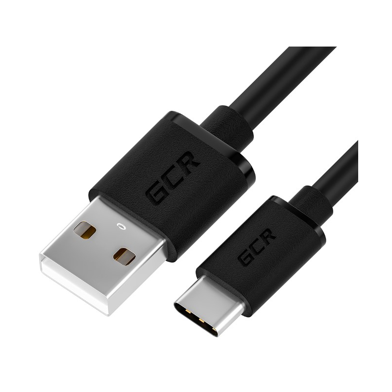 

Кабель USB 2.0(Am)-USB 2.0 Type-C(m), 1 м, черный, Greenconnect GCR-53600 (GCR-53600), GCR-53600