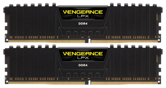

Комплект памяти DDR4 DIMM 32Gb (2x16Gb), 2400MHz, CL14, 1.2V Corsair Vengeance (CMK32GX4M2A2400C14), CMK32GX4M2A2400C14