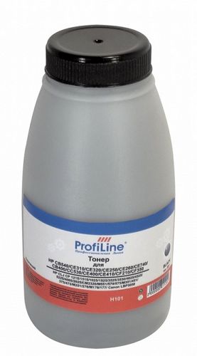 Тонер ProfiLine H108, бутыль 55 г, черный