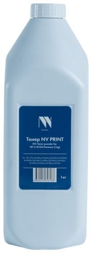 Тонер NV Print Premium универсальный, бутыль 1 кг, черный