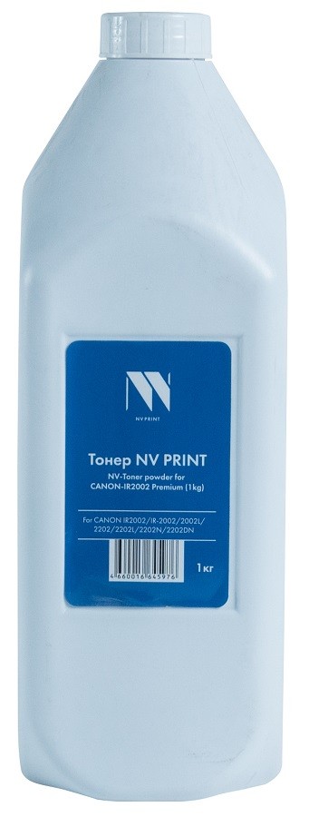 Тонер NV Print Premium универсальный, бутыль 1 кг, черный