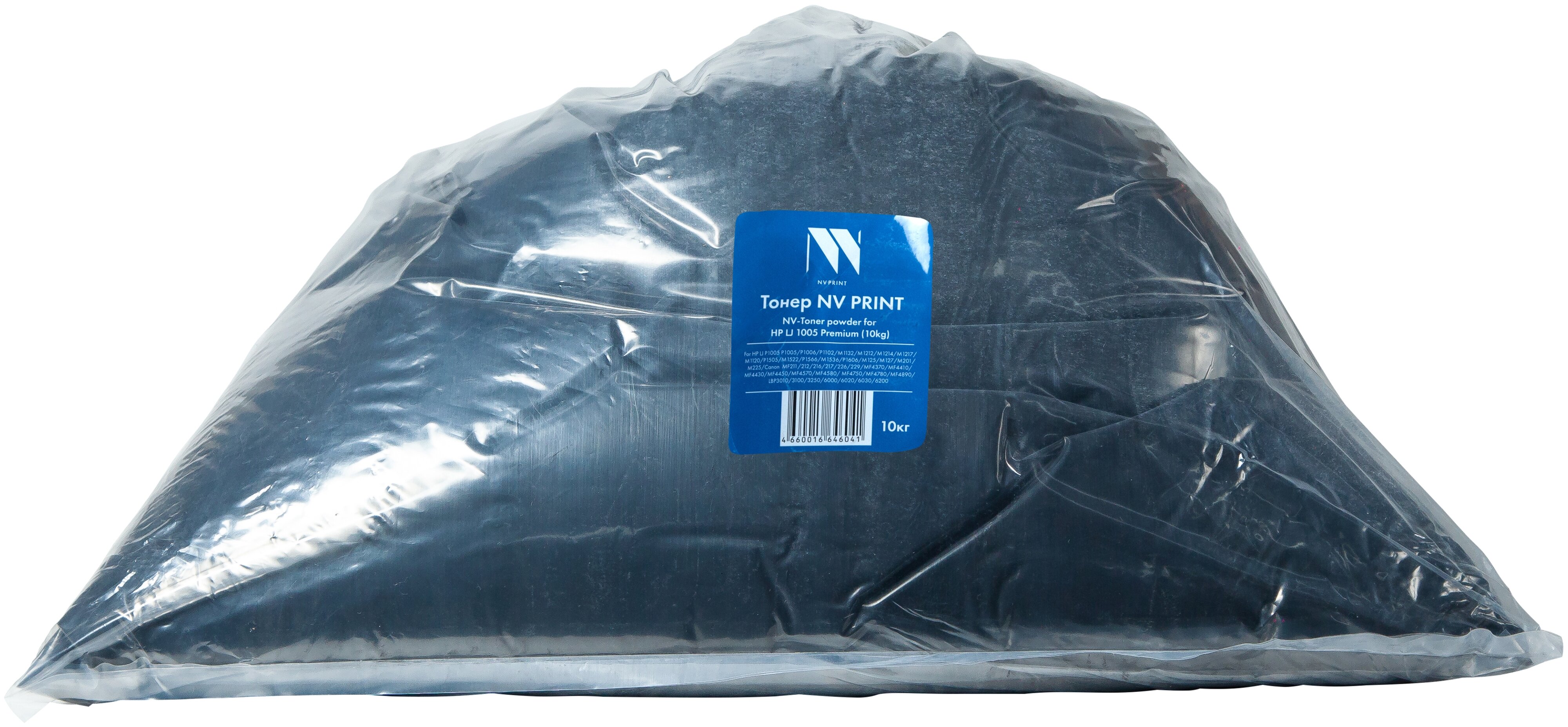 Тонер NV Print Premium TN-NV-1005-PR-10KG 10 кг, черный