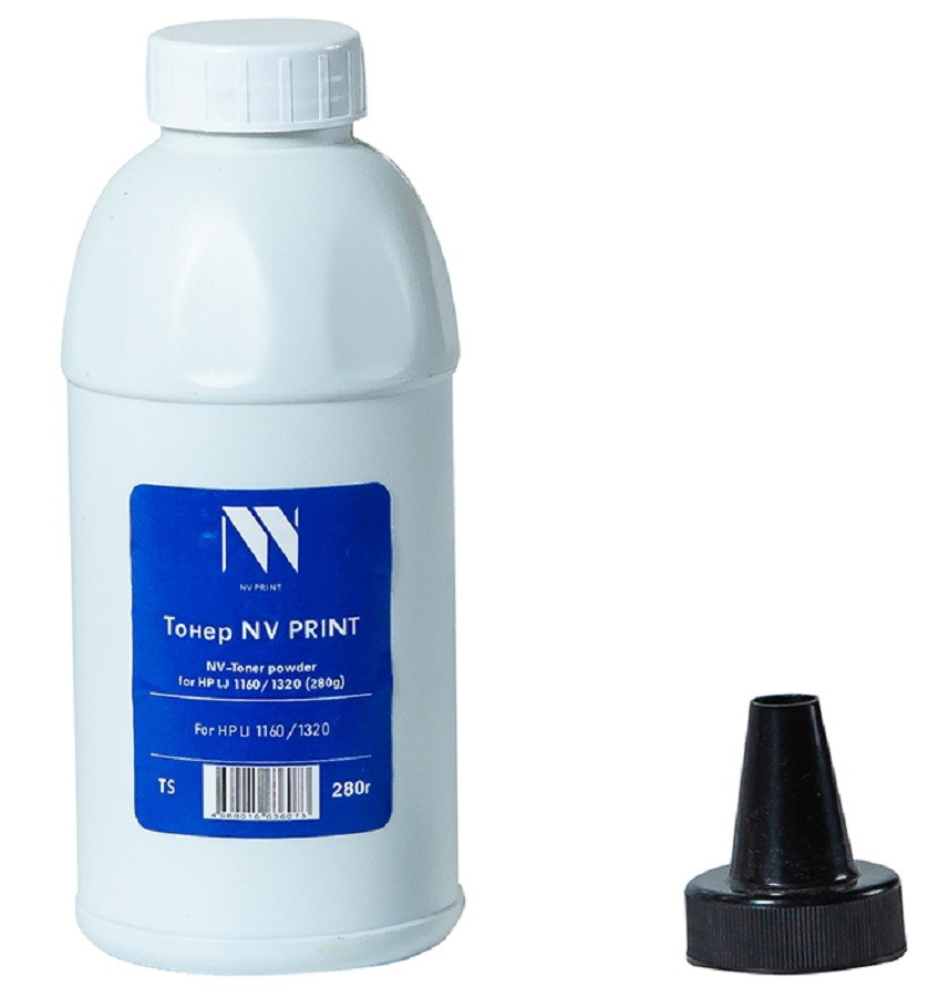 Тонер NV Print NV-HP LJ 1160/1320 (280г) 280 г, черный