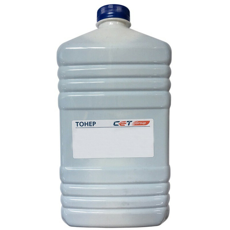 Тонер CET CE28-C (CPT), бутыль 500 г, голубой, совместимый для Konica Minolta Bizhub C258/308/368/227i/257i (CET111053C500)