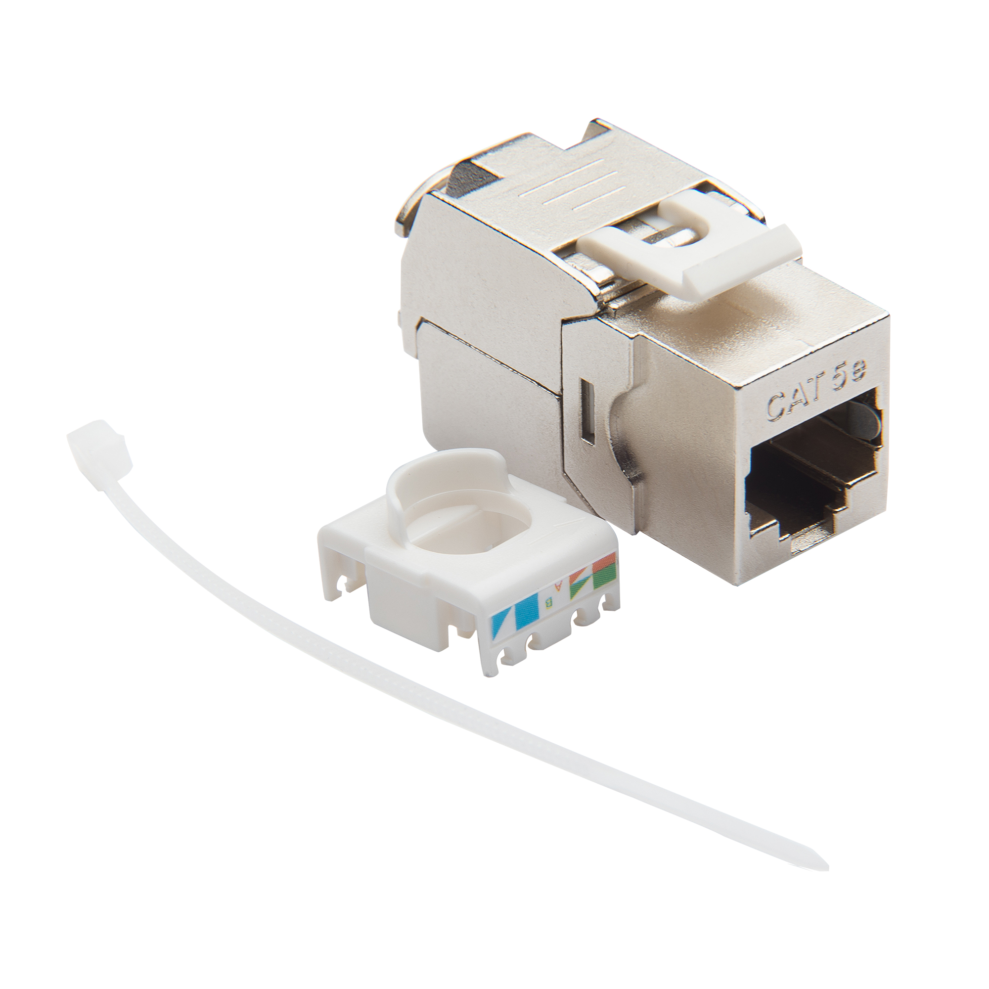 Модуль Keystone Datarex, RJ-45 cat.5e, 1 шт., белый (DR-5112)