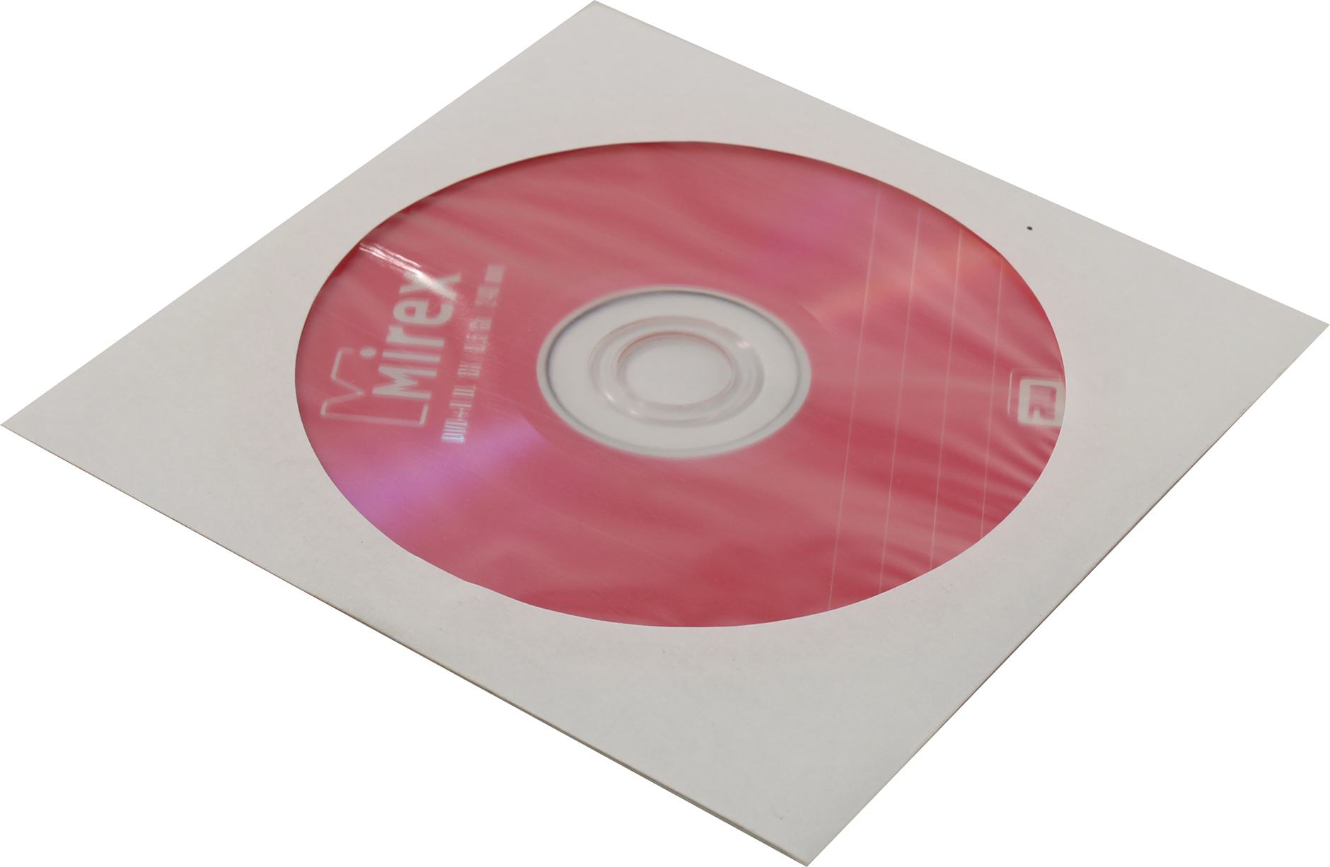 Диск Mirex DVD+R, 8.5Gb, 8x, бумажный конверт, 1 шт, Printable (057108)