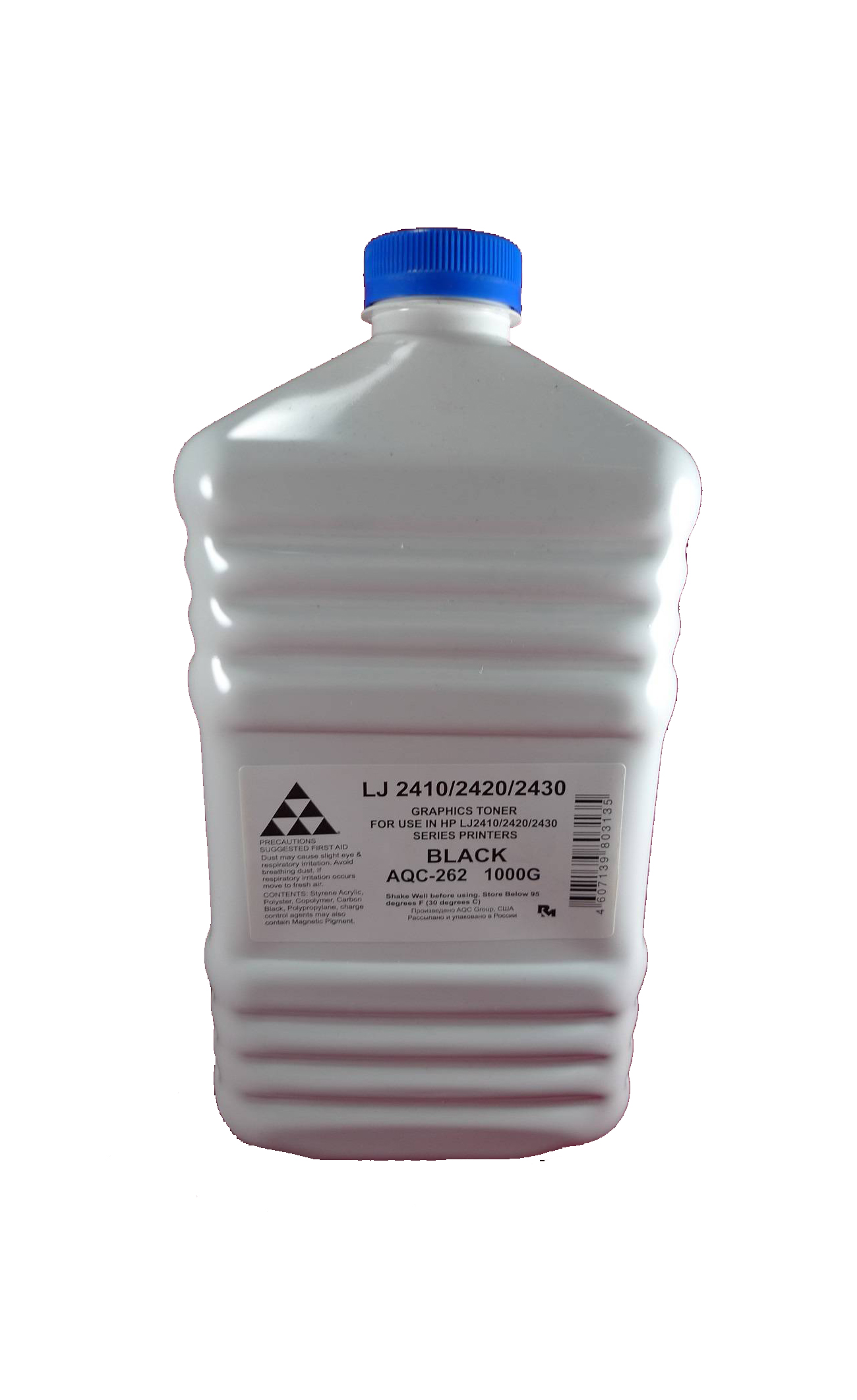 

Тонер AQC AQC-262, канистра 1 кг, черный, совместимый для LJ 2410/20/30, AQC-262