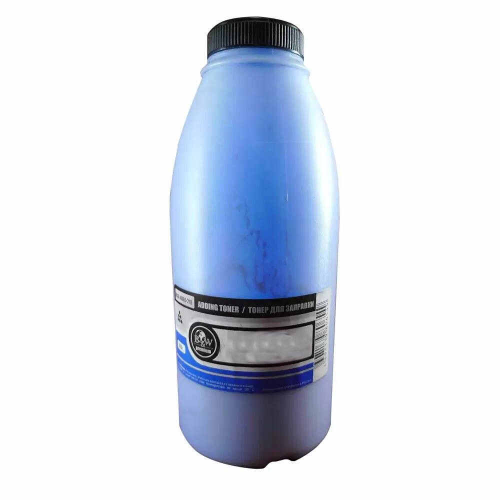 Тонер B&W Color Universal BCOL-301C-190, бутыль 190 г, голубой, совместимый для Brother (BCOL-301C-190)