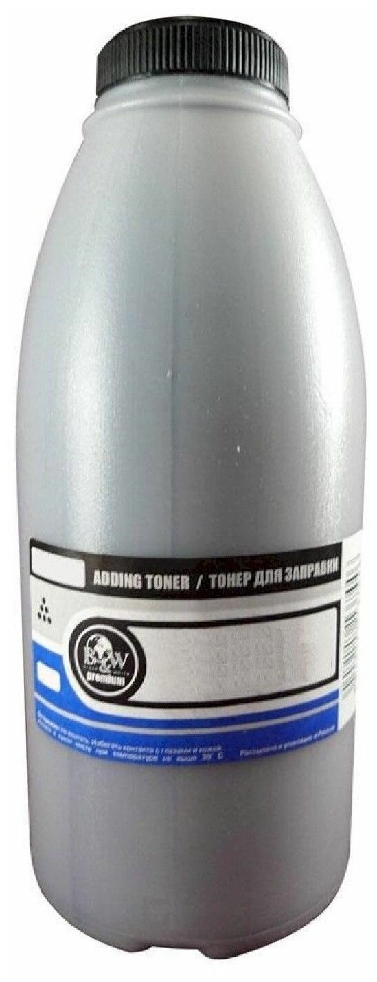 Тонер B&W Color Universal BCOL-301K-200, бутыль 200 г, черный, совместимый для Brother TN-900BK/TN-910BK (BCOL-301K-200)