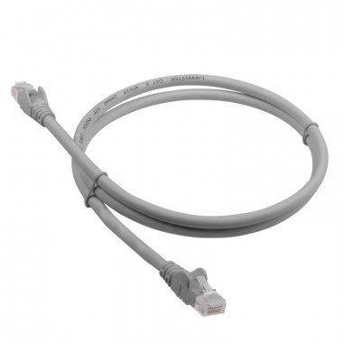 

Патч-корд UTP кат.6 5м, RJ45-RJ45, серый, LSZH, Lanmaster (LAN-PC45/U6-5.0-GY), LAN-PC45/U6-5.0-GY