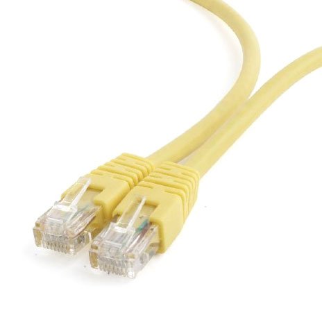 

Патч-корд UTP кат.6 1м, RJ45-RJ45, желтый, Cablexpert (PP6U-1M/Y), PP6U-1M/Y