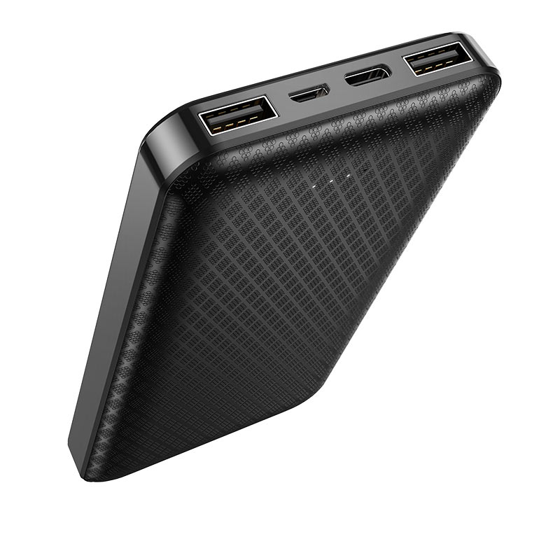 

Портативный аккумулятор (Powerbank) Borofone BJ3, 10 А·ч, 2xUSB, 2А, черный (6931474736840), BJ3